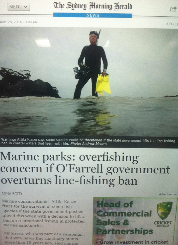 Green extremists launch media attacks on fishos